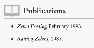 Example Display of Publication